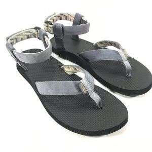 Teva Original Textile Toe Post Ankle Strap Sandals